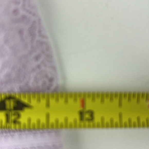 La Vie En Rose  Lilac semi sheer slip negligee - Picture 6 of 7